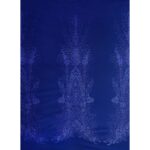 Tulle Glitter Azteco - al Metro - Blu Royal Glitter Blu