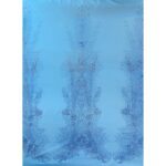 Tulle Glitter Azteco - al Metro - Turchese Glitter Turchese