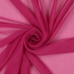 Tessuto Chiffon Creos - al Metro - Fucsia