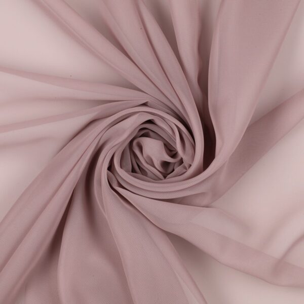 Tessuto Chiffon Creos - al Metro - Rosa Polvere