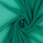 Tessuto Chiffon Creos - al Metro - Verde Giada