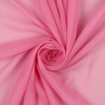 Tessuto Chiffon Creos - al Metro - Rosa Bambola