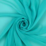 Tessuto Chiffon Creos - al Metro - Tiffany Scuro