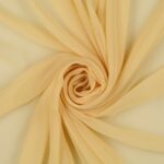 Tessuto Chiffon Creos - al Metro - Crema