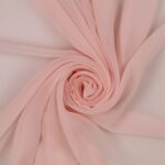 Tessuto Chiffon Creos - al Metro - Rosa Cipria