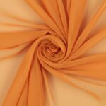 Tessuto Chiffon Creos - al Metro - Zucca
