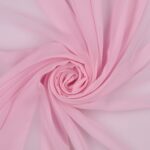 Tessuto Chiffon Creos - al Metro - Rosa