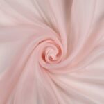 Tessuto Doppia Organza - al Metro - Rosa Cipria