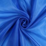 Tessuto Doppia Organza - al Metro - Blu Royal