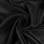Tessuto Doppia Organza - al Metro - Nero