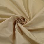 Tessuto Taffetà Unito - al Metro - Beige - Mezzo Metro