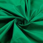 Tessuto Taffetà Unito - al Metro - Verde Bandiera - Mezzo Metro