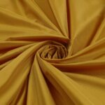 Tessuto Taffetà Unito - al Metro - Oro Medio - Mezzo Metro