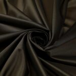 Tessuto Taffetà Unito - al Metro - Nero riflesso Carne - Mezzo Metro