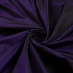 Tessuto Taffetà Unito - al Metro - Blu riflesso Viola - Mezzo Metro