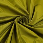 Tessuto Taffetà Unito - al Metro - Verde Olio - Mezzo Metro