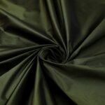 Tessuto Taffetà Unito - al Metro - Verde Abete - Mezzo Metro