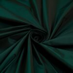 Tessuto Taffetà Unito - al Metro - Verde Inglese - Mezzo Metro