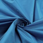 Tessuto Taffetà Unito - al Metro - Azzurro - Mezzo Metro