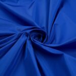 Tessuto Taffetà Unito - al Metro - Blu Cina - Mezzo Metro