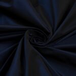 Tessuto Taffetà Unito - al Metro - Blu Navy - Mezzo Metro