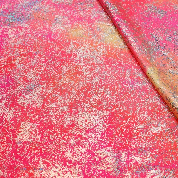 Lycra Fantasia Maltinto Abstract - al Metro - Fucsia
