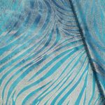 Lycra Fantasia Maltinto Zebra - al Metro - Blu
