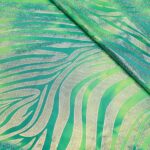 Lycra Fantasia Maltinto Zebra - al Metro - Verde