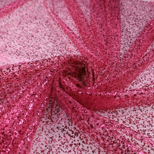 Tulle Glitter Diamante - Fucsia Glitter Fucsia