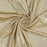 Lycra Fantasia Glitter Puntinato New - al Metro - Nudo Glitter Argento