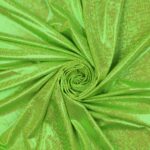 Lycra Fantasia Specchio New - al Metro - Verde Fluo