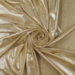 Lycra Fantasia Stardust - al Metro - Nudo Glitter Argento