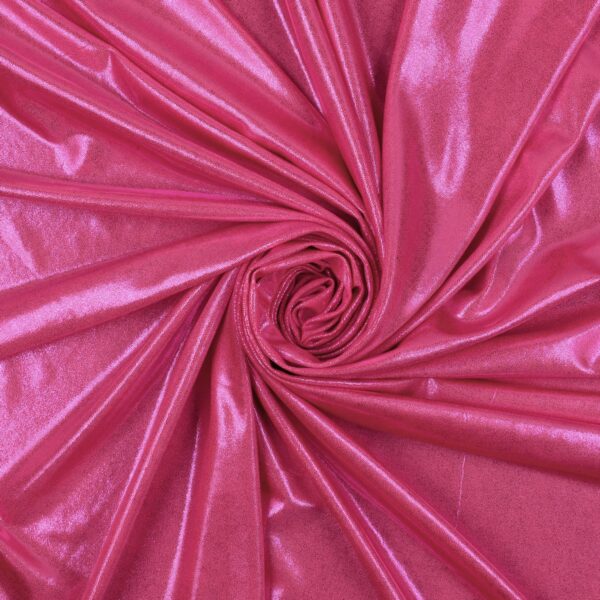 Lycra Fantasia Stardust - al Metro - Fucsia Fluo