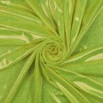 Lycra Fantasia Stardust - al Metro - Giallo Fluo Glitter Oro
