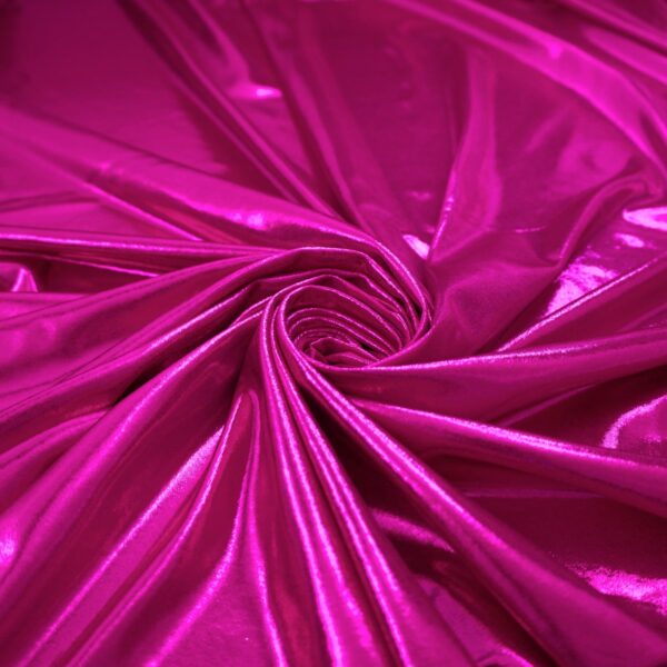 Lycra Lamé Bielastica Unita - al Metro - Fucsia