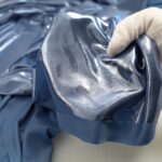 Tessuto Maglia Solto Lamè - al Metro - Azzurro Polvere
