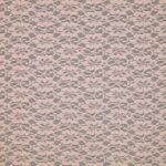 Merletto Fior d'Amore - Bielastico 00329 - al Metro - Rosa Pallido