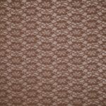 Merletto Fior d'Amore - Bielastico 00329 - al Metro - Marrone