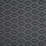 Merletto Fior d'Amore - Bielastico 00329 - al Metro - Nero