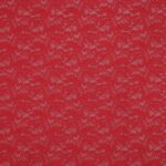 Merletto Petali di Luna - Monoelastico 0074 - al Metro - Rosso