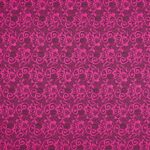 Merletto Eterna Fioritura - Monoelastico 3965 - al Metro - Fucsia