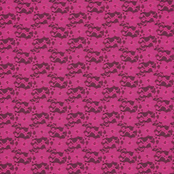 Merletto Boccioli di Seta - Monoelastico 853 - al Metro - Fucsia