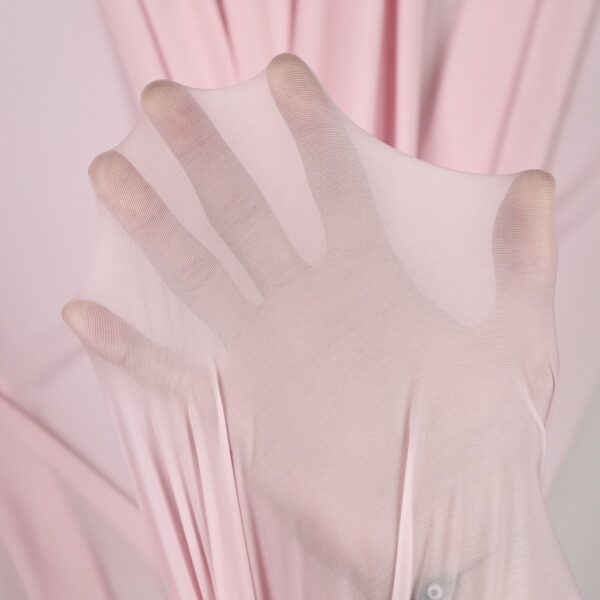 Tessuto Nylon Bilottina Leggera - al Metro - Rosa Baby