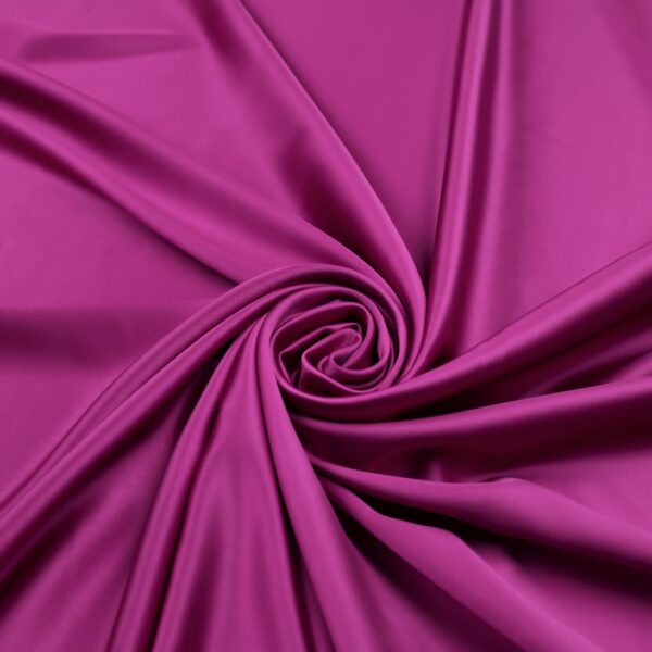 Cady Satin Monobava Debacato (Manoseta) - Magenta - Mezzo Metro