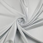 Cady Satin Monobava Debacato (Manoseta) - Grigio Perla