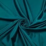 Cady Satin Monobava Debacato (Manoseta) - Petrolio Catena Blu