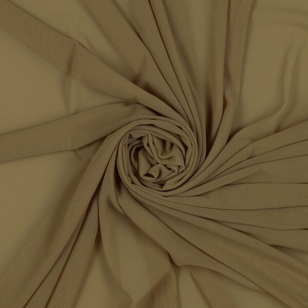 Tessuto Mesh (Tulle) Bielastico - Cocco
