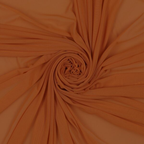 Tessuto Mesh (Tulle) Bielastico - Carota