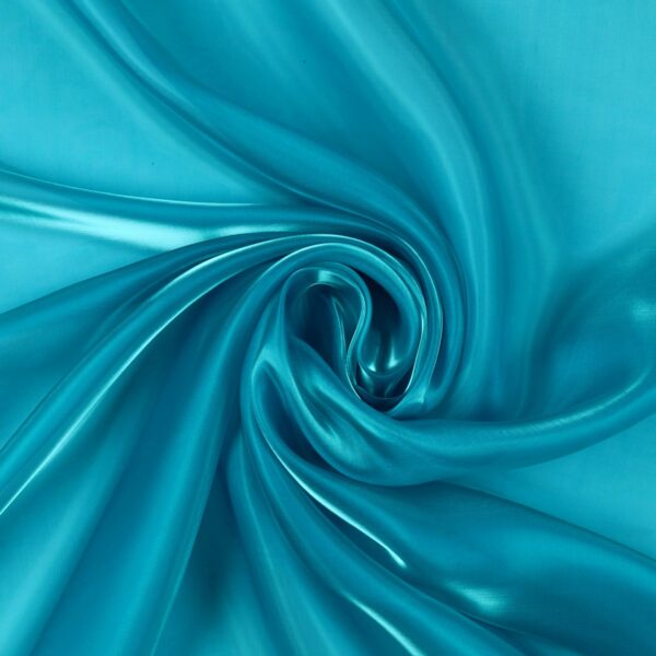 Organza Lucida - al Metro - Turchese
