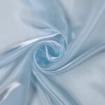 Organza Lucida - al Metro - Celeste Baby